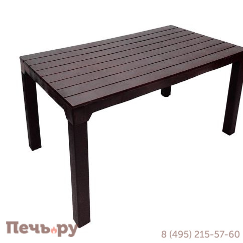 Стол Gardeck Boston b:rattan,  1400*780, венге фото