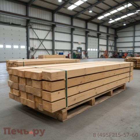 Брусок обрезной хвоя 2 сорт 50х50х4000 мм (за шт.) фото