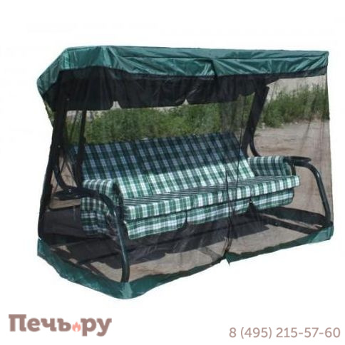 Чехол на качели Gardeck (1730*1130*1500мм) с москитной сеткой фото