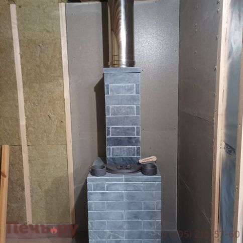 Чугунная банная печь GFS Авангард ЗК 25 (П2) под обкладку фото 11