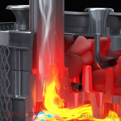 Чугунная банная печь GFS Авангард ЗК 25 (П2) под обкладку фото 5