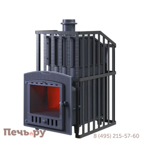 Чугунная банная печь GFS Гроза 18 (П2) Ураган фото