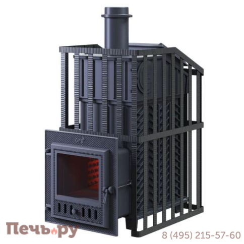 Чугунная банная печь GFS Ураган 18 (М) ЗК фото