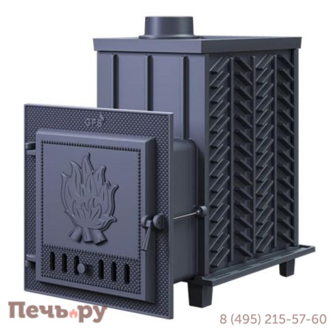 Чугунная банная печь GFS ЗК 18 под обкладку фото
