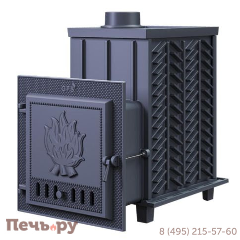 Чугунная банная печь GFS ЗК 30 под обкладку фото