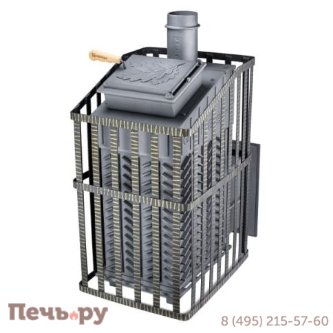 Чугунная Банная Печь GFS ЗК Ураган 40(М) фото 2
