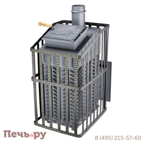 Чугунная банная печь GFS ЗК Ураган 40(П) фото 2