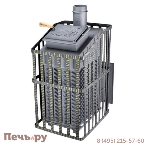 Чугунная Банная Печь GFS ЗК Ураган 45 фото 2