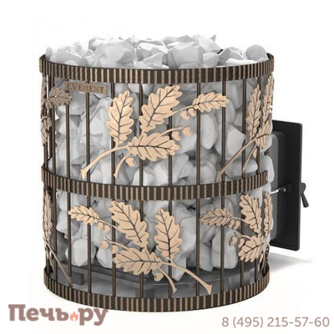 Чугунная банная печь Эверест Ковка 24 (280) фото 3