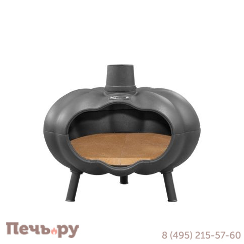 Чугунная печь для пиццы Везувий с шамотной вставкой фото 6