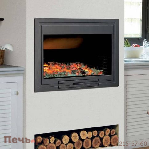 Чугунная топка Hergom Asador H04/80 открытая фото 2