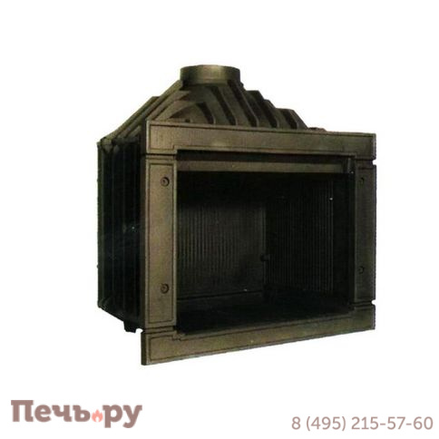 Чугунная топка Hergom H03/70 BASIC открытая фото