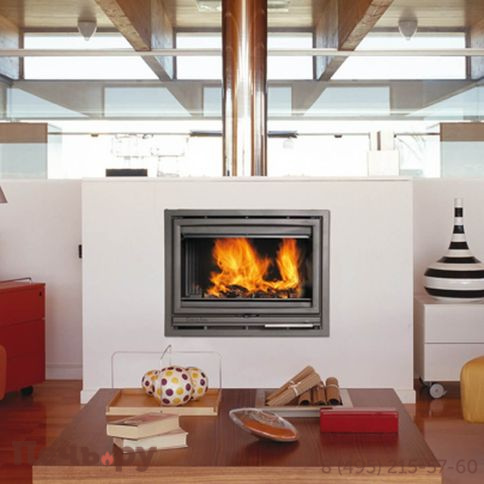 Чугунная топка Hergom инсерт C10 N Plane фото 3