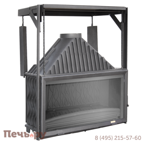 Чугунная топка Мета Камилла 1100 П фото