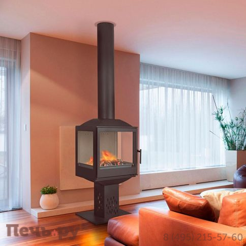 Чугунный камин Liseo Castiron LCI 5 GFLR Compact фото 2