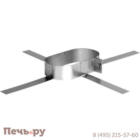 Дистанционный хомут-распорка Вулкан 120х240 (AISI 321) фото