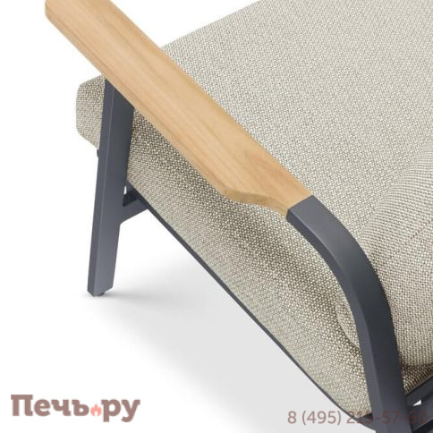 Диван Brafritid Malmo антрацит/ алюминий фото 5