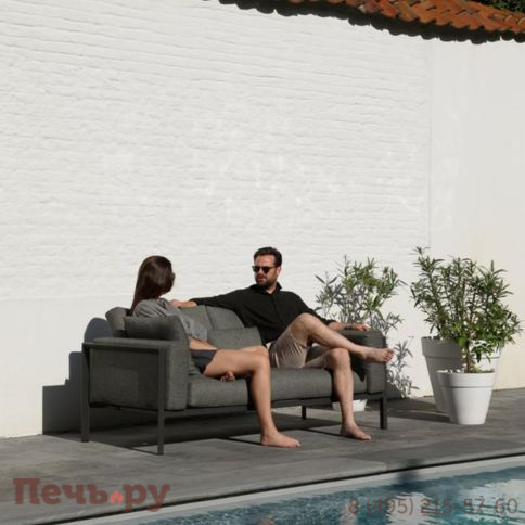 Диван Brafritid Stockholm 1 антрацит/серый, алюминий фото 3