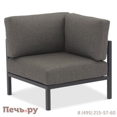 Диван Brafritid Stockholm 3 алюминий фото