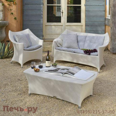 Диван двухместный плетеный JANUS et Cie Amari фото 7