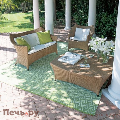 Диван двухместный плетеный JANUS et Cie Amari фото 8