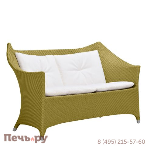 Диван двухместный плетеный JANUS et Cie Amari фото