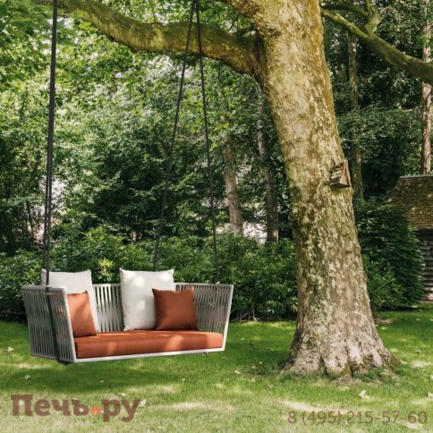 Диван-качели плетеный Kettal Bitta фото 7