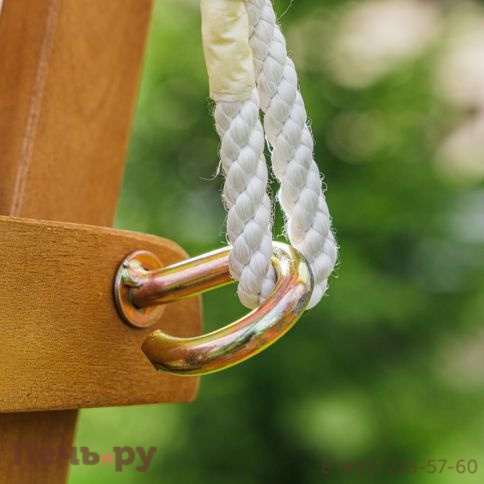 Диван-качели Royal Family Bruno двухместные из массива акации фото 7