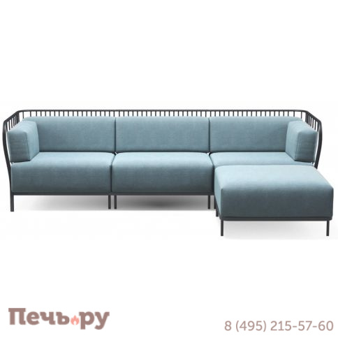 Диван металлический с подушками EMU Cannole фото