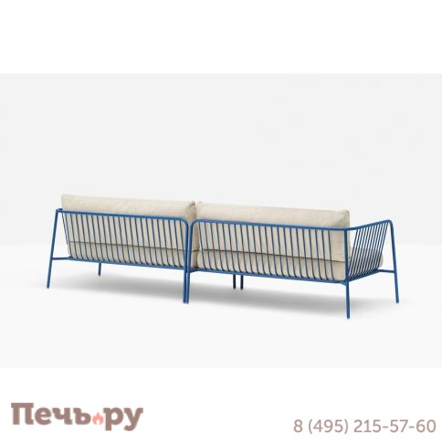 Диван металлический с подушками Pedrali Nolita Sofa фото 2