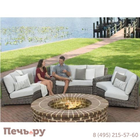 Диван модульный круглый  Rotang Lux Авалон фото