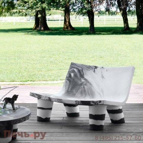 Диван пластиковый двухместный Slide Low Lita Love Anniversary Edition фото 3