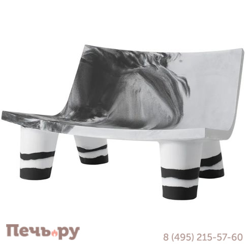 Диван пластиковый двухместный Slide Low Lita Love Anniversary Edition фото
