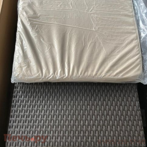 Диван пластиковый Gardeck Корфу (Corfu love seat) коричневый фото 7