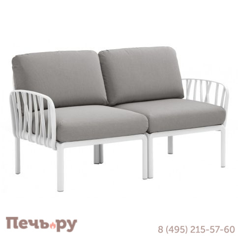 Диван пластиковый с подушками Nardi Komodo 2 003/2DIV/00.172 фото