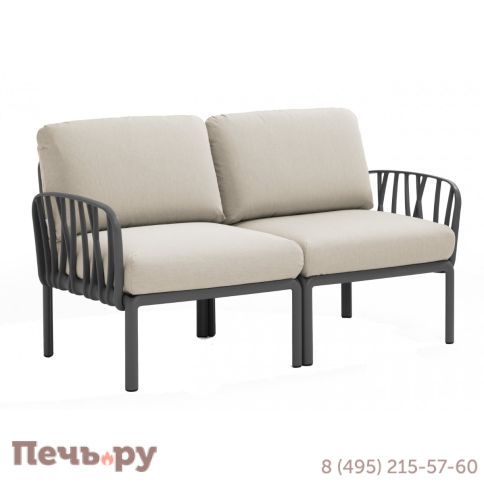 Диван пластиковый с подушками Nardi Komodo 2 003/2DIV/02.131 фото