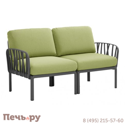 Диван пластиковый с подушками Nardi Komodo 2 003/2DIV/02.139 фото