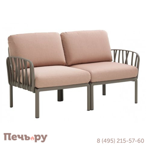 Диван пластиковый с подушками Nardi Komodo 2 003/2DIV/10.066 фото