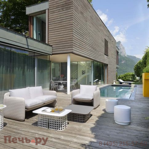 Диван пластиковый с подушками Slide Mara Standard фото 2