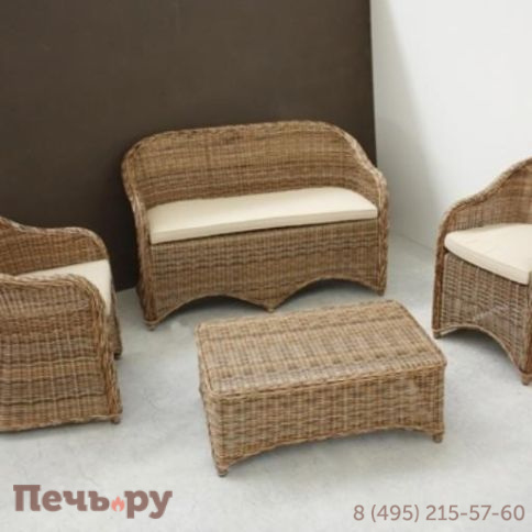 Диван плетеный RosaDesign Charlie фото