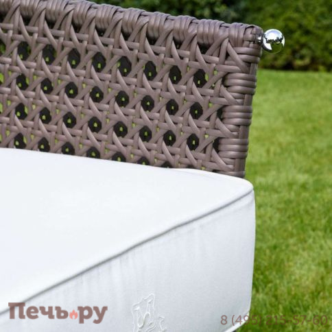 Диван плетеный трехместный DFN Wezen фото 4