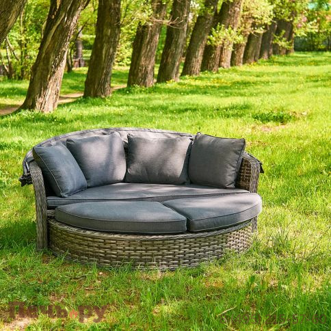 Диван трансформер Royal Family Violetta серый фото 7