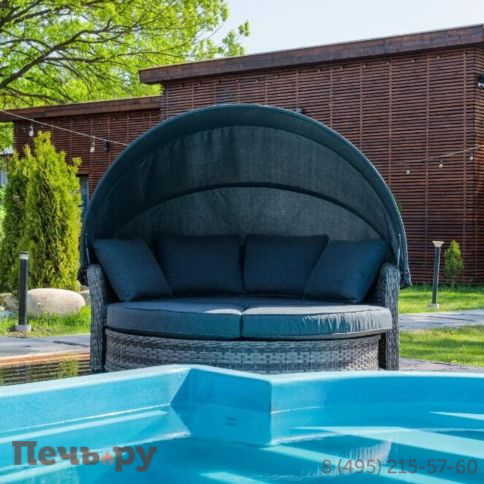 Диван трансформер Royal Family Violetta серый фото