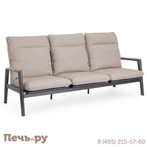 Диван трехместный плетеный с подушками Garden Relax Miguel фото