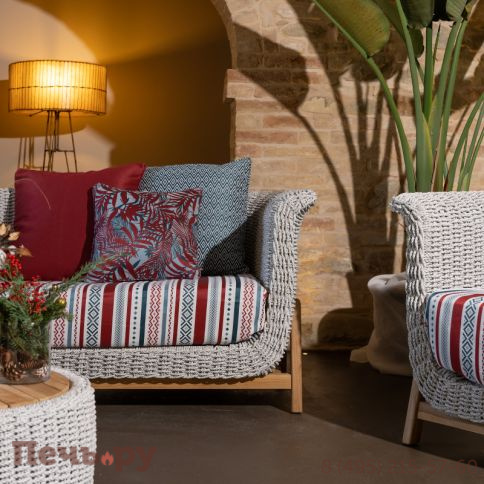 Диван трехместный плетеный с подушками RosaDesign Zante фото 2