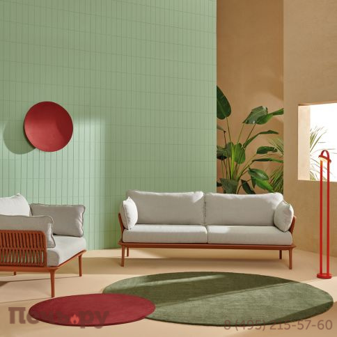 Диван трехместный с подушками Pedrali Reva Twist D фото 2