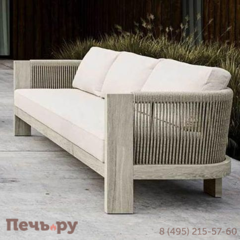 Диван трехместный с подушками Snoc Ralph Ash фото