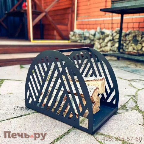 Дровница Искры костра Вита фото