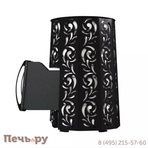 Дровяная банная печь Grill'D Violet Short Window Max Pro фото 4