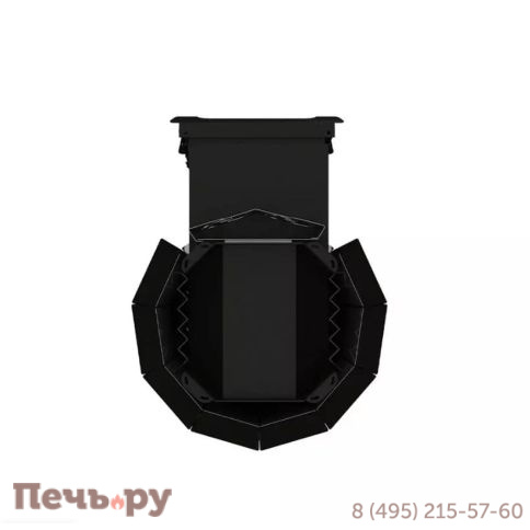 Дровяная банная печь Grill'D Violet Short Window Max Pro фото 6